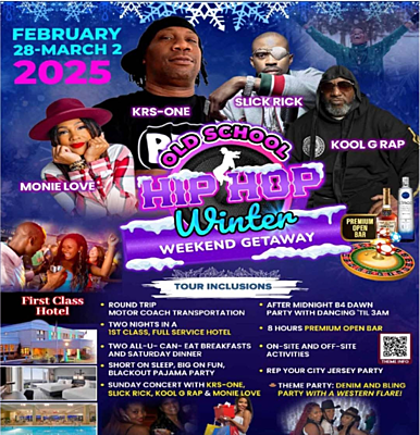 Old School Hip Hop - Winter Getaway 2025